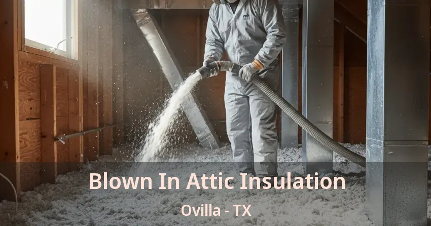 Blown In Attic Insulation Ovilla - TX