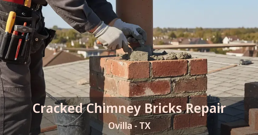 Cracked Chimney Bricks Repair Ovilla - TX