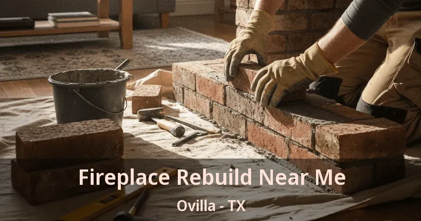 Fireplace Rebuild Near Me Ovilla - TX
